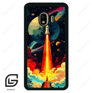 قاب گوشی سامسونگ جی 4 (Galaxy J4 ) طرح موشک کد 2463