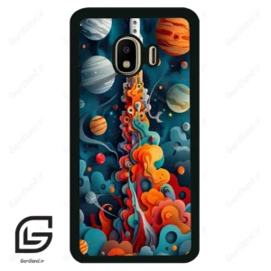 قاب گوشی سامسونگ جی 4 (Galaxy J4 ) طرح موشک کد 2470