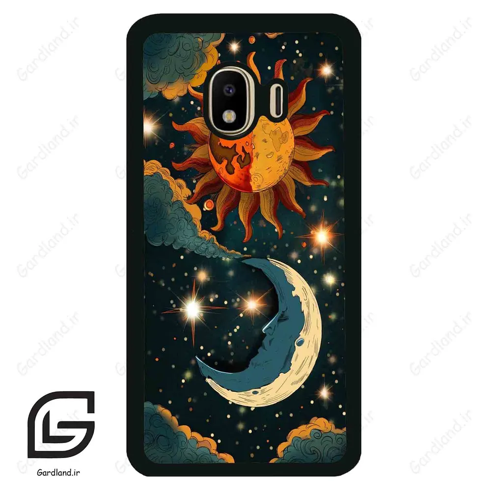 قاب گوشی سامسونگ جی 4 (Galaxy J4 ) طرح ماه کد 2474