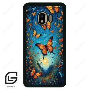 قاب گوشی سامسونگ جی 4 (Galaxy J4 ) طرح پروانه کد 2479