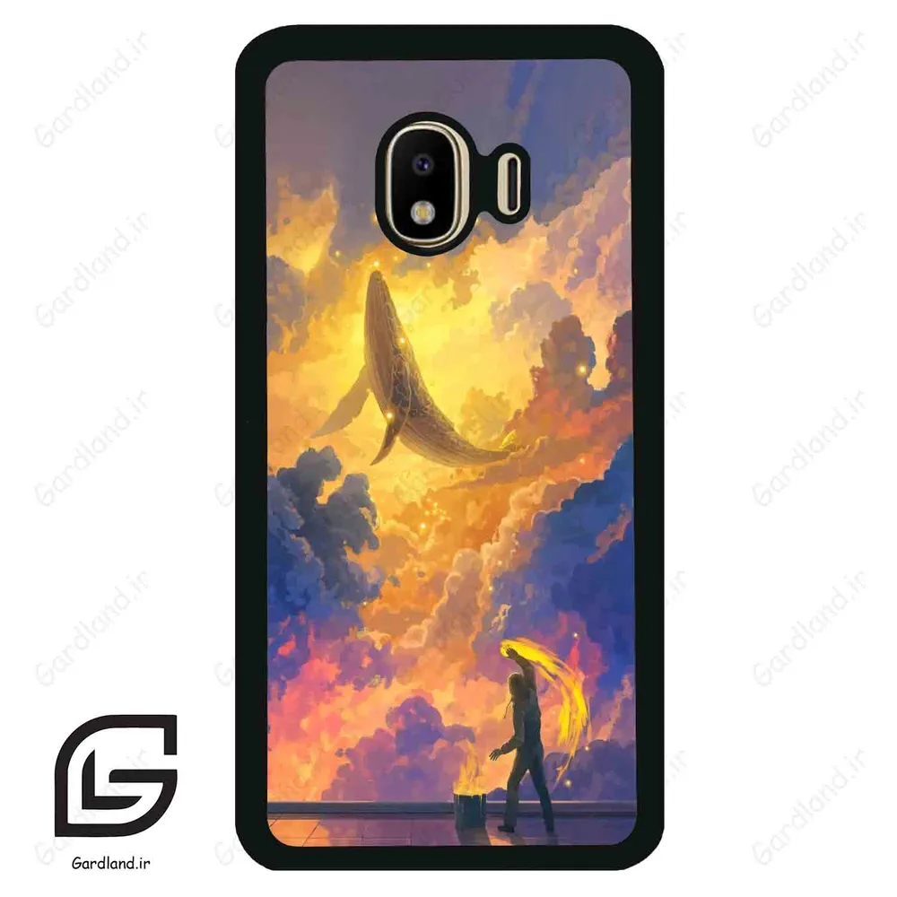قاب گوشی سامسونگ جی 4 (Galaxy J4 ) طرح نقاشی کد 2501