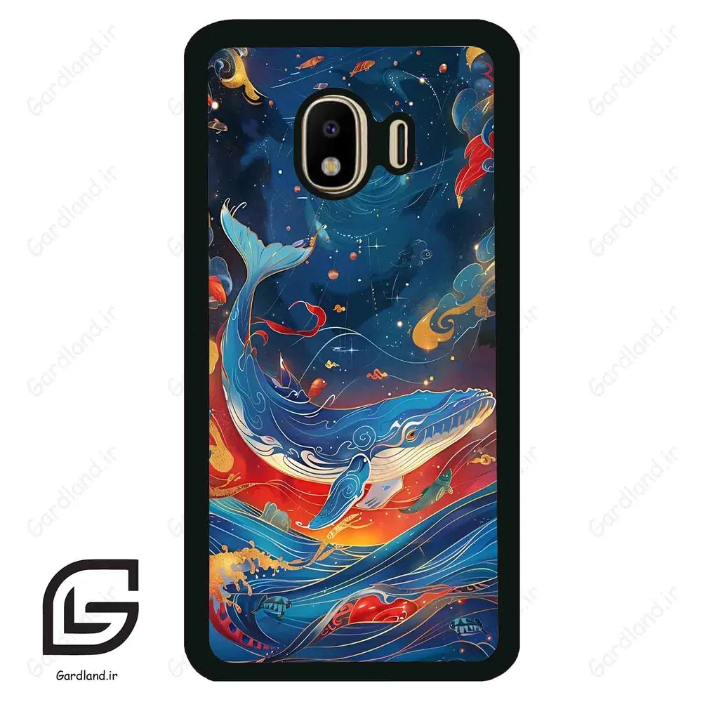 قاب گوشی سامسونگ جی 4 (Galaxy J4 ) طرح نقاشی کد 2504