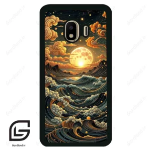 قاب گوشی سامسونگ جی 4 (Galaxy J4 ) طرح غروب کد 2505