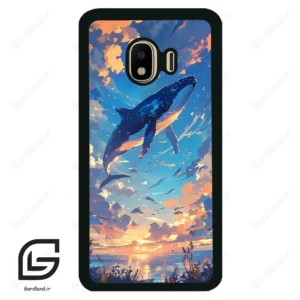 قاب گوشی سامسونگ جی 4 (Galaxy J4 ) طرح نقاشی کد 2512