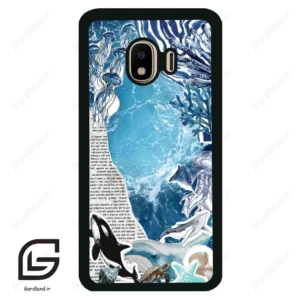 قاب گوشی سامسونگ جی 4 (Galaxy J4 ) طرح دریا کد 2516
