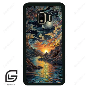 قاب گوشی سامسونگ جی 4 (Galaxy J4 ) طرح نقاشی کد 2519