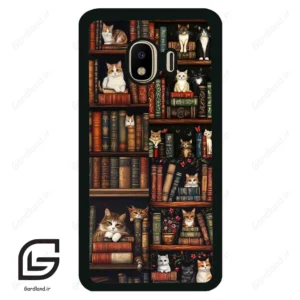 قاب گوشی سامسونگ جی 4 (Galaxy J4 ) طرح کتابخانه کد 2532