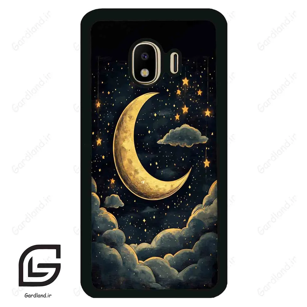 قاب گوشی سامسونگ جی 4 (Galaxy J4 ) طرح ماه کد 2547