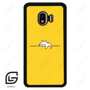 قاب گوشی سامسونگ جی 4 (Galaxy J4 ) طرح گربه کد 2550