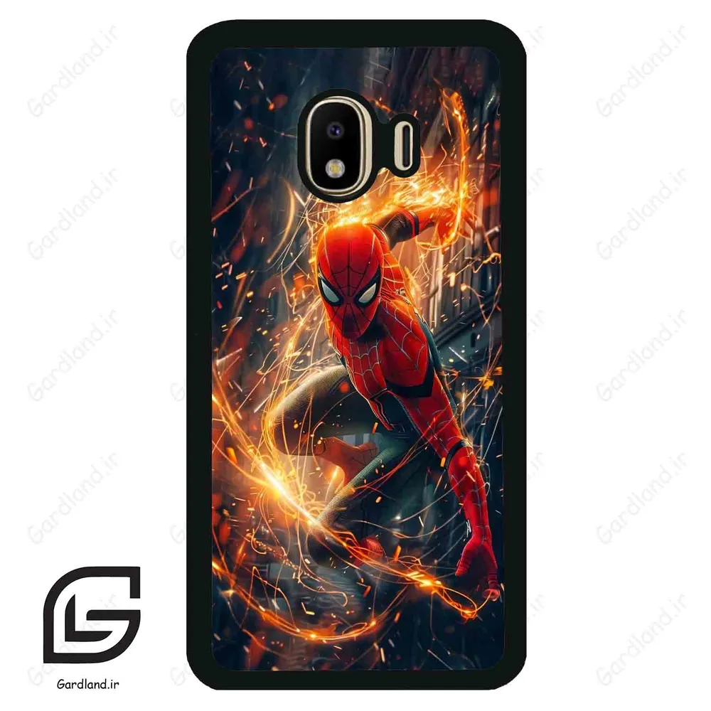 قاب گوشی سامسونگ جی 4 (Galaxy J4 ) طرح مردعنکبوتی کد 2558
