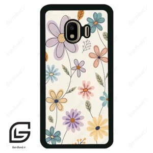 قاب گوشی سامسونگ جی 4 (Galaxy J4 ) طرح گل کد 2587