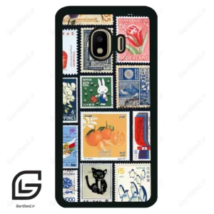 قاب گوشی سامسونگ جی 4 (Galaxy J4 ) طرح تمبر کد 2603