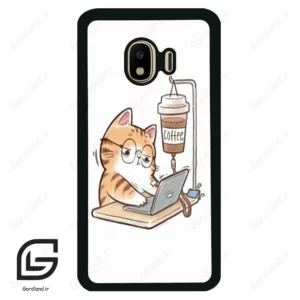 قاب گوشی سامسونگ جی 4 (Galaxy J4 ) طرح گربه کد 2617
