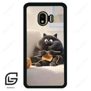 قاب گوشی سامسونگ جی 4 (Galaxy J4 ) طرح گربه کد 2639
