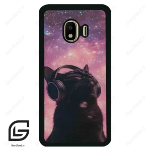 قاب گوشی سامسونگ جی 4 (Galaxy J4 ) طرح گربه کد 2641