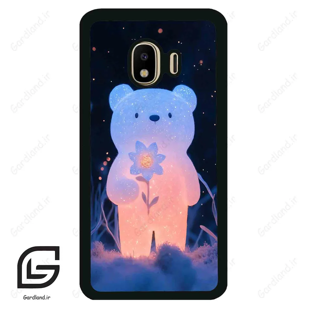 قاب گوشی سامسونگ جی 4 (Galaxy J4 ) طرح خرس کد 2644