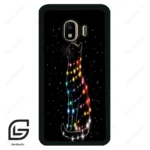 قاب گوشی سامسونگ جی 4 (Galaxy J4 ) طرح گربه کد 2653