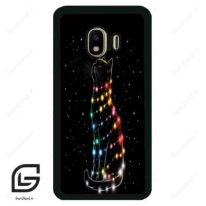قاب گوشی سامسونگ جی 4 (Galaxy J4 ) طرح گربه کد 2653