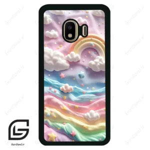 قاب گوشی سامسونگ جی 4 (Galaxy J4 ) طرح رنگارنگ کد 2656