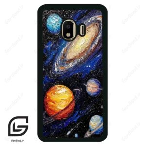 قاب گوشی سامسونگ جی 4 (Galaxy J4 ) طرح فضا کد 2657