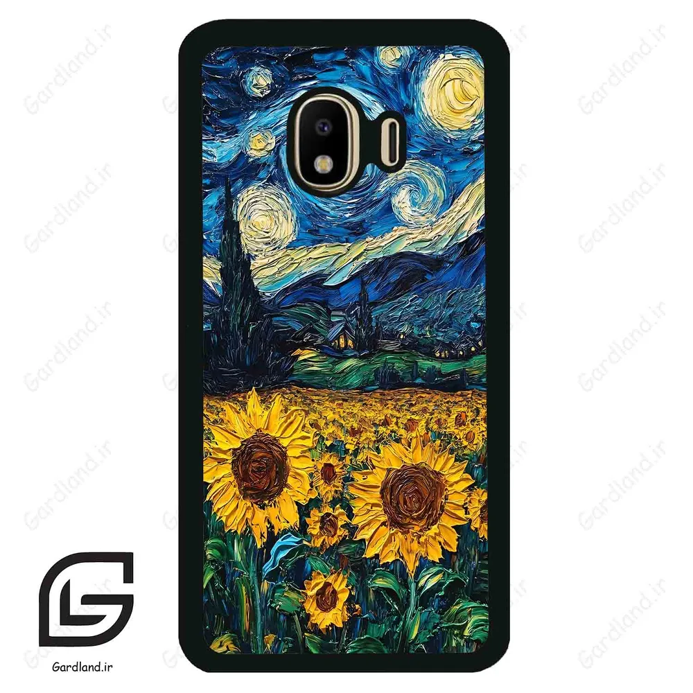قاب گوشی سامسونگ جی 4 (Galaxy J4 ) طرح نقاشی کد 2662