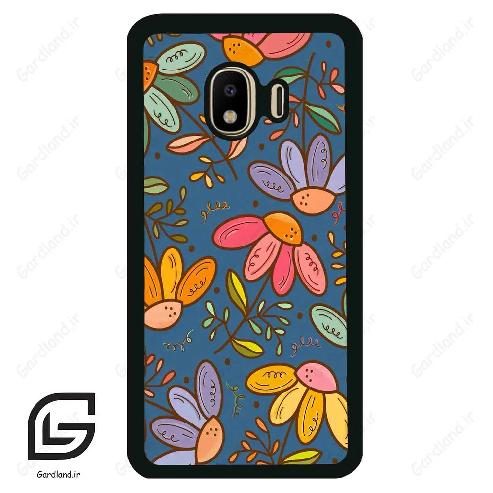 قاب گوشی سامسونگ جی 4 (Galaxy J4 ) طرح گل کد 2685
