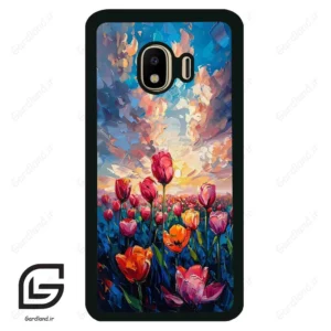 قاب گوشی سامسونگ جی 4 (Galaxy J4 ) طرح گل کد 2687