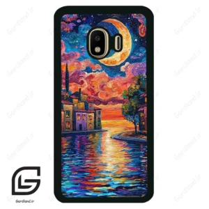 قاب گوشی سامسونگ جی 4 (Galaxy J4 ) طرح ماه کد 2699