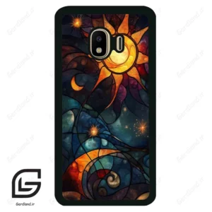 قاب گوشی سامسونگ جی 4 (Galaxy J4 ) طرح خورشید کد 2707