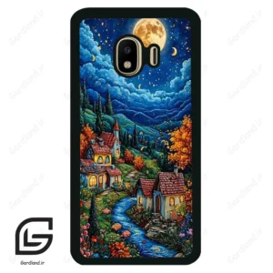 قاب گوشی سامسونگ جی 4 (Galaxy J4 ) طرح دهکده کد 2732