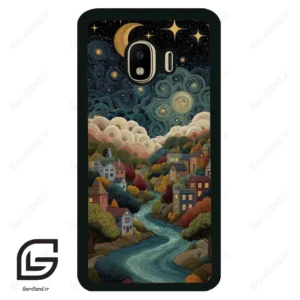 قاب گوشی سامسونگ جی 4 (Galaxy J4 ) طرح دهکده کد 2736