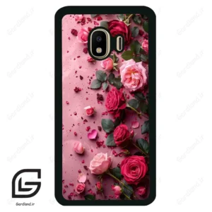 قاب گوشی سامسونگ جی 4 (Galaxy J4 ) طرح رز کد 2744