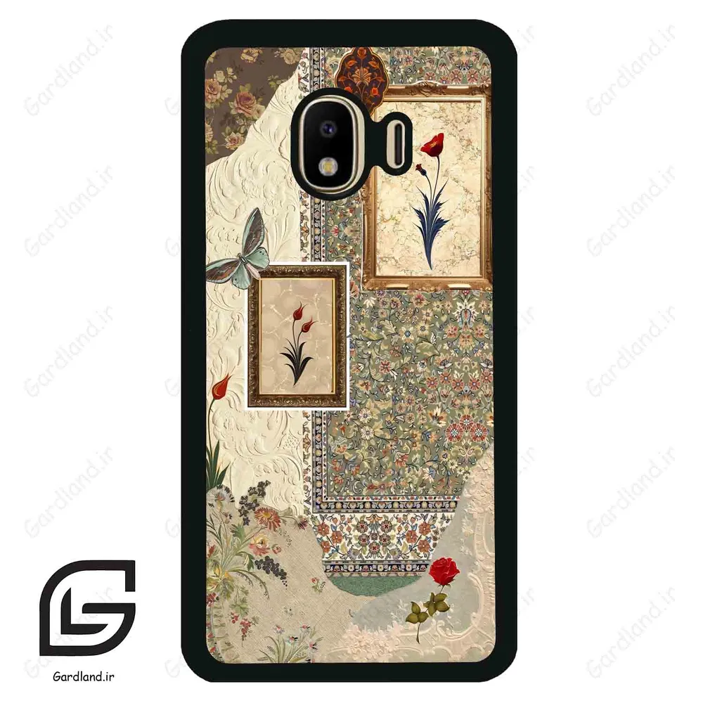 قاب گوشی سامسونگ جی 4 (Galaxy J4 ) طرح گل کد 2768