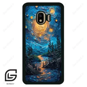 قاب گوشی سامسونگ جی 4 (Galaxy J4 ) طرح ابرنگ کد 2792