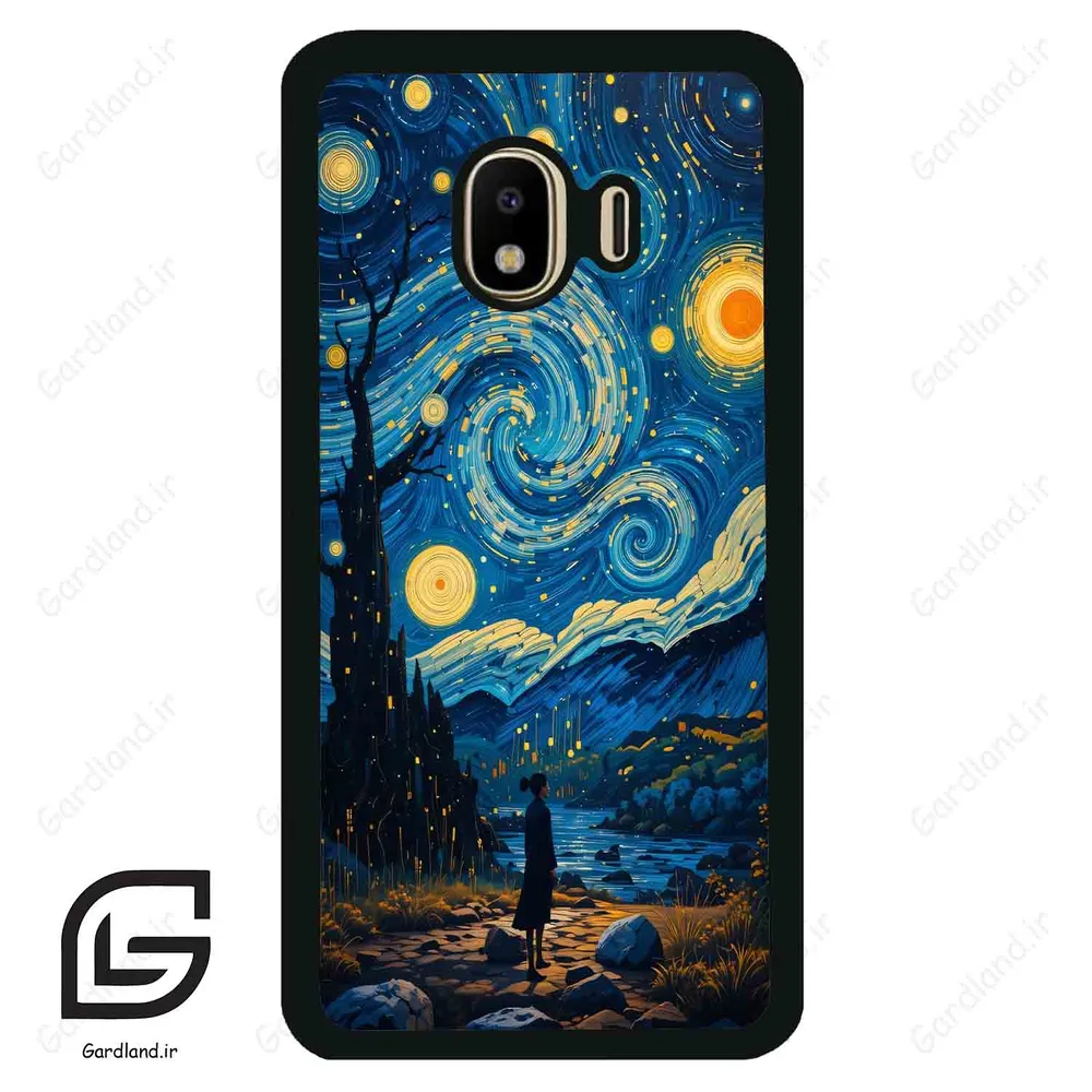 قاب گوشی سامسونگ جی 4 (Galaxy J4 ) طرح شب کد 2801
