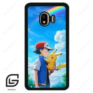 قاب گوشی سامسونگ جی 4 (Galaxy J4 ) طرح پیکاچو کد 2839