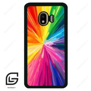 قاب گوشی سامسونگ جی 4 (Galaxy J4 ) طرح رنگارنگ کد 2877