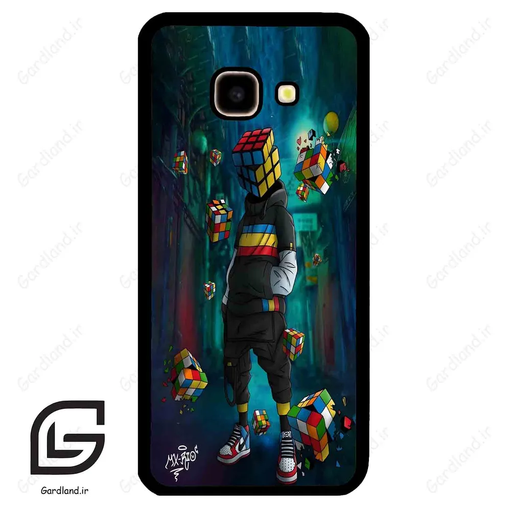 قاب گوشی سامسونگ جی 4 پلاس (Galaxy J4 Plus ) طرح مکعب کد 2229