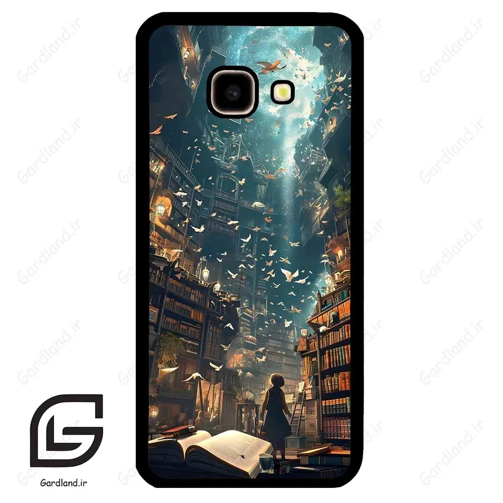 قاب گوشی سامسونگ جی 4 پلاس (Galaxy J4 Plus ) طرح کتاب کد 2323