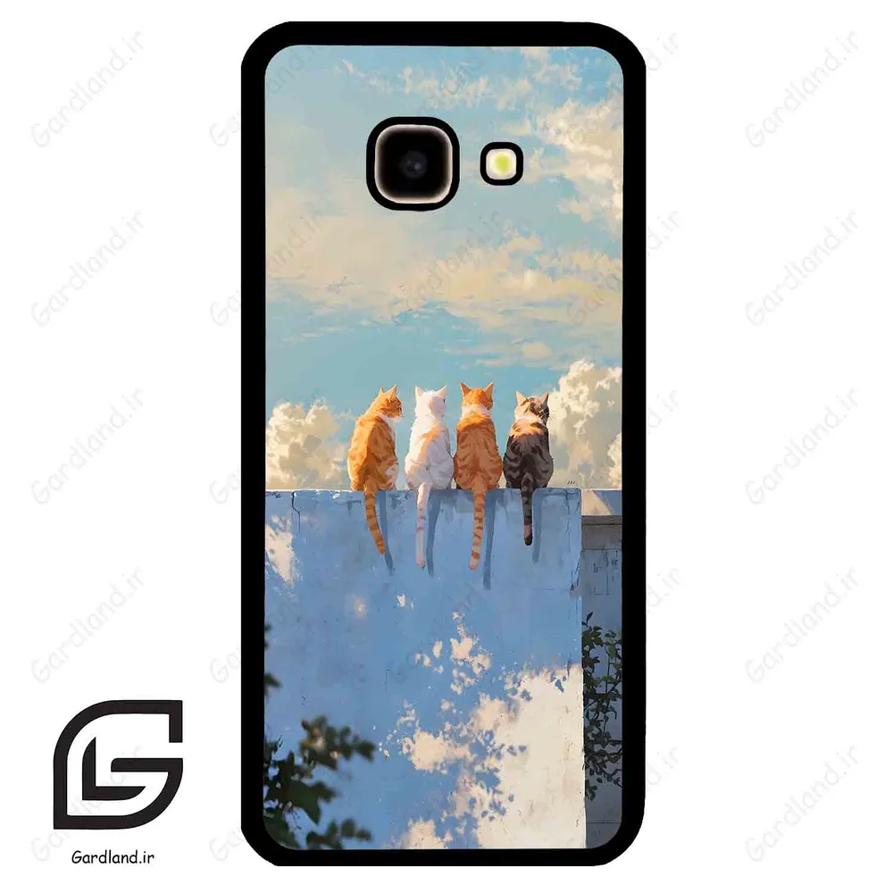 قاب گوشی سامسونگ جی 4 پلاس (Galaxy J4 Plus ) طرح گربه کد 2367