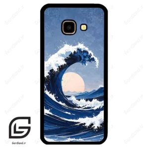 قاب گوشی سامسونگ جی 4 پلاس (Galaxy J4 Plus ) طرح موج کد 2443