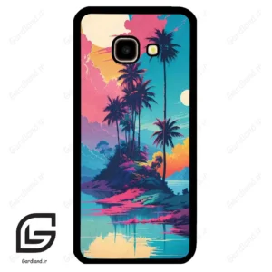 قاب گوشی سامسونگ جی 4 پلاس (Galaxy J4 Plus ) طرح جزیره کد 2461