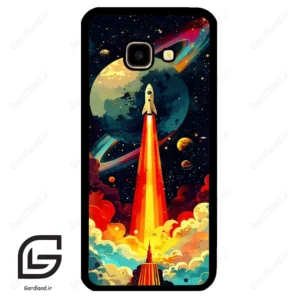 قاب گوشی سامسونگ جی 4 پلاس (Galaxy J4 Plus ) طرح موشک کد 2463