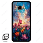 قاب گوشی سامسونگ جی 4 پلاس (Galaxy J4 Plus ) طرح گل کد 2466