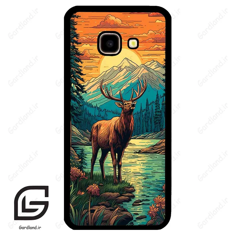 قاب گوشی سامسونگ جی 4 پلاس (Galaxy J4 Plus ) طرح گوزن کد 2471