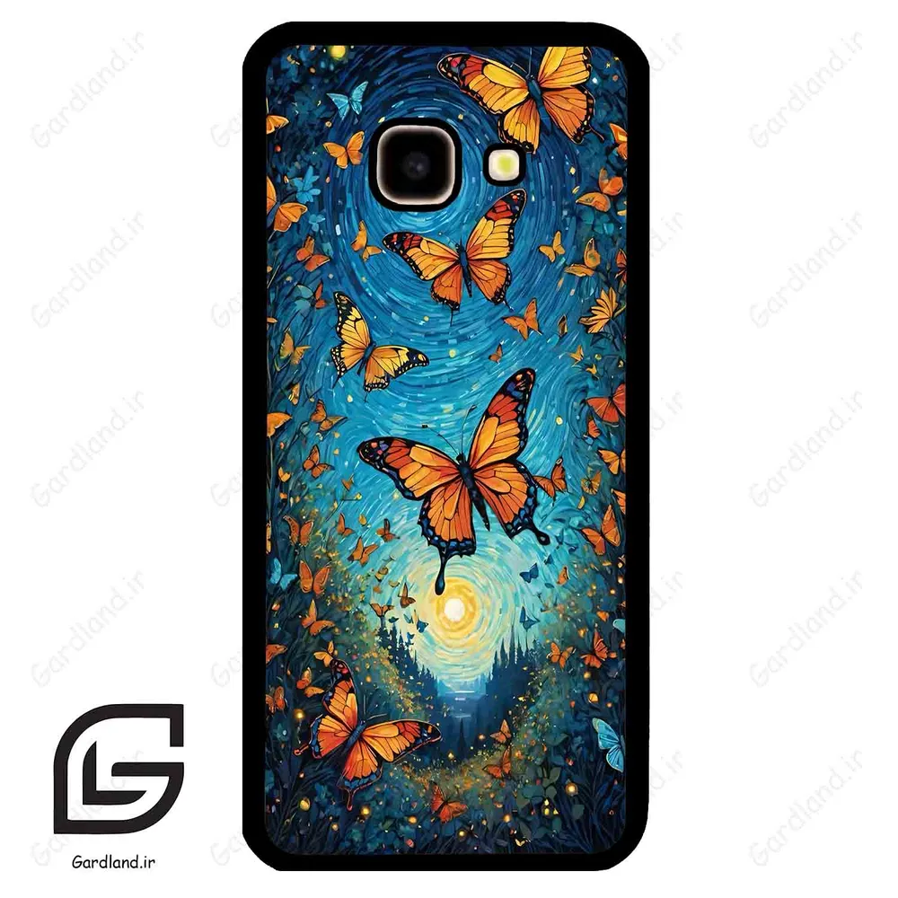 قاب گوشی سامسونگ جی 4 پلاس (Galaxy J4 Plus ) طرح پروانه کد 2479
