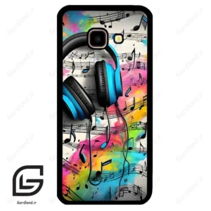 قاب گوشی سامسونگ جی 4 پلاس (Galaxy J4 Plus ) طرح موسیقی کد 2482
