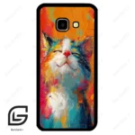 قاب گوشی سامسونگ جی 4 پلاس (Galaxy J4 Plus ) طرح گربه کد 2489