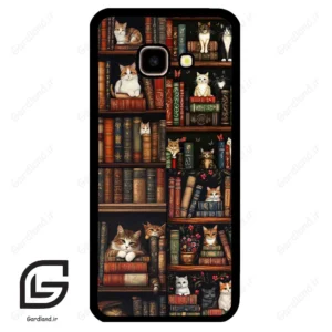 قاب گوشی سامسونگ جی 4 پلاس (Galaxy J4 Plus ) طرح کتابخانه کد 2532