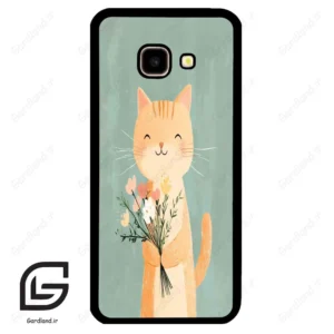 قاب گوشی سامسونگ جی 4 پلاس (Galaxy J4 Plus ) طرح گربه کد 2619